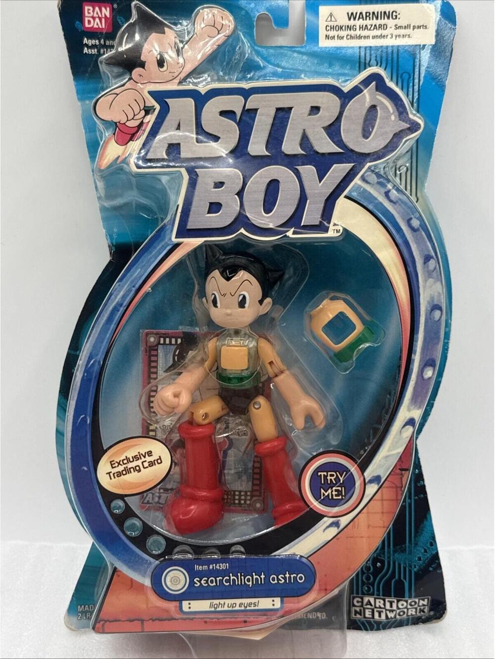 Vintage 2004 Bandai Astro Boy Searchlight Astro 6" Action Figure Cartoon Network